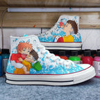 Ponyo Sousuke Custom Converse