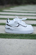 Custom Air Force 1 Shadow White Black