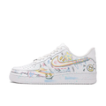 Simple Figure Yellow Custom Air Force 1