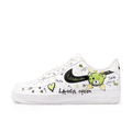 Green Bear Black Swoosh Custom Air Force 1