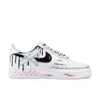 Blue Cross Dripping Black Custom Air Force 1