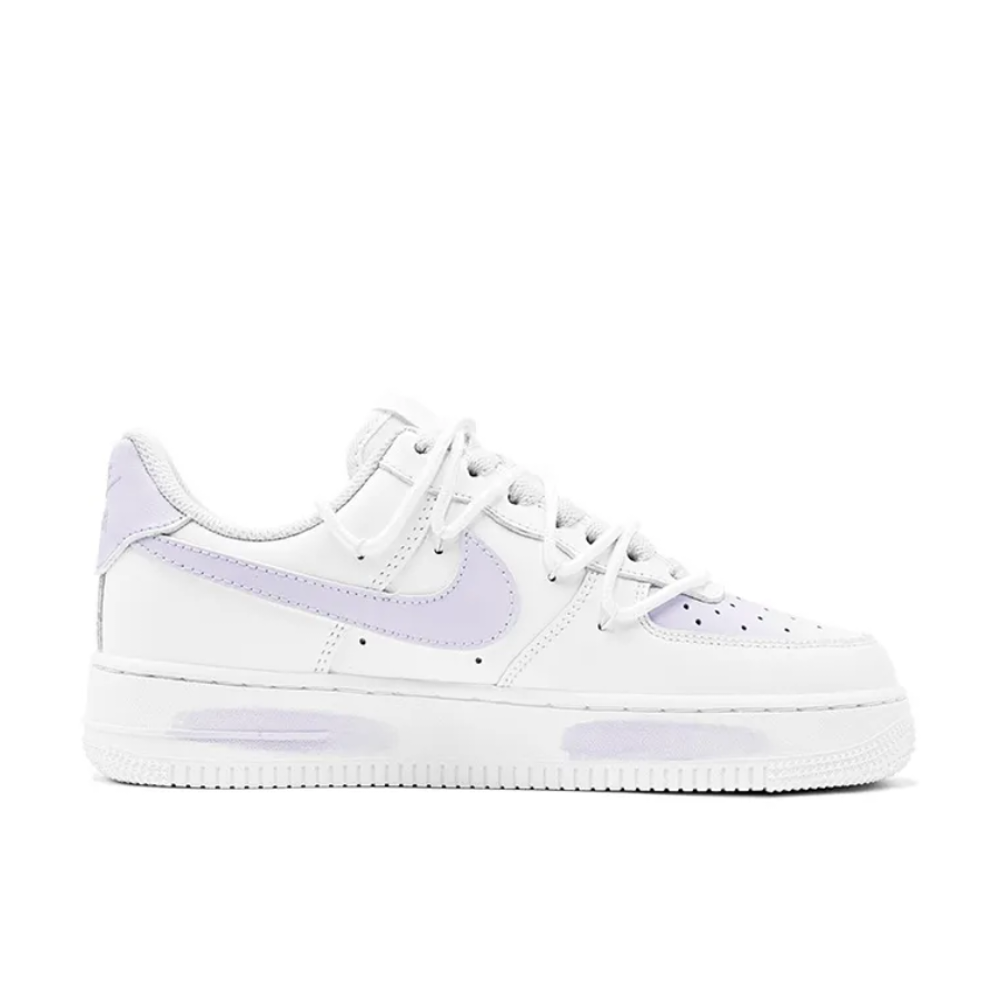 Extra Lace Purple Custom Air Force 1