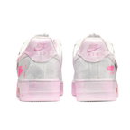 Pink Sticker Font Custom Air Force 1