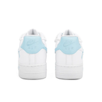 Extra Lace Broken Blue Custom Air Force 1