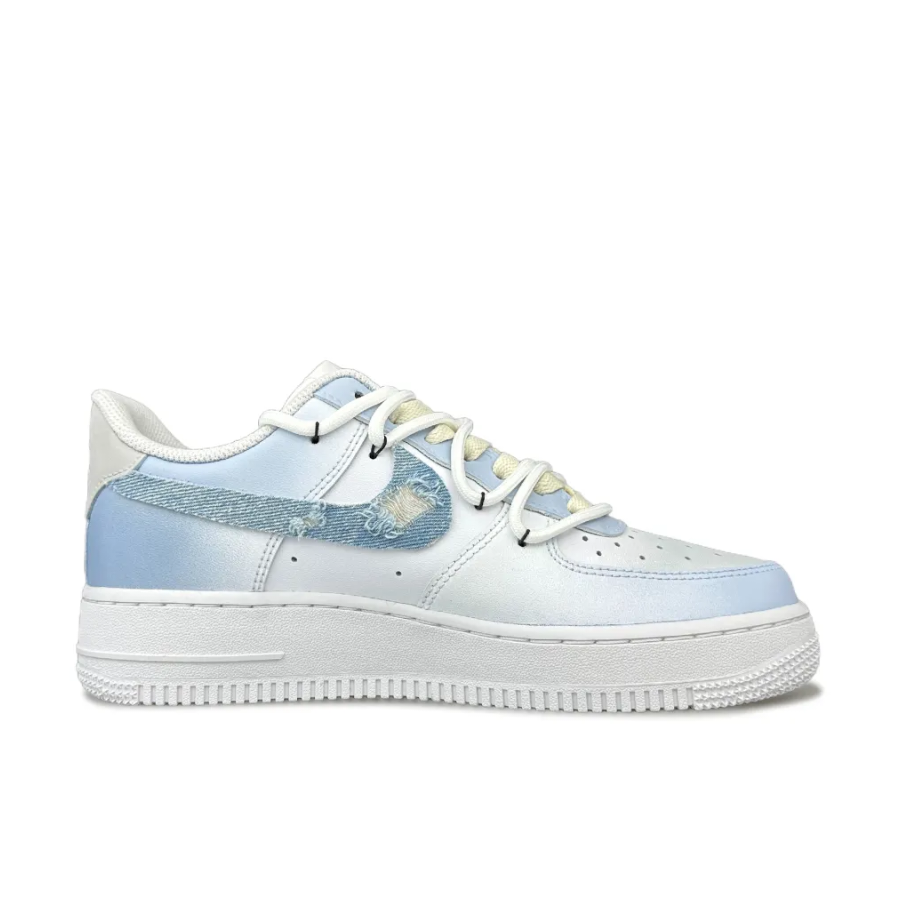 Patch Extra Lace Blue Custom Air Force 1