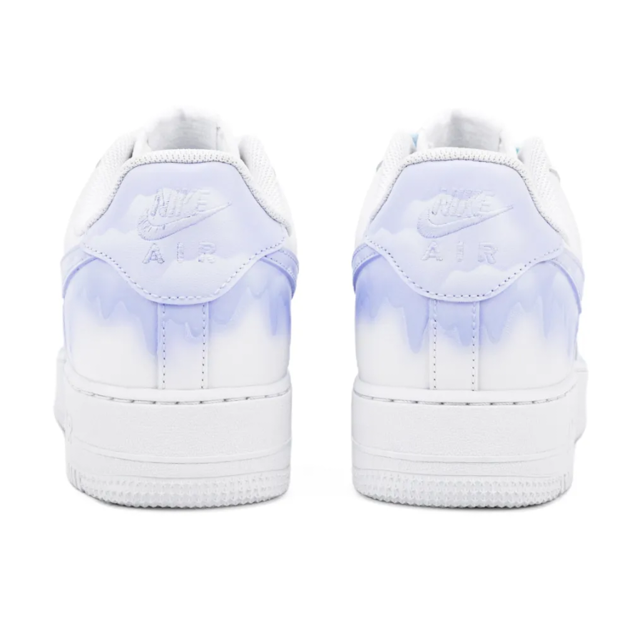 Purple Driping Swooh Custom Air Force 1