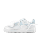 White Lace Blue Custom Air Force 1