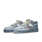 OOTD Gray Extra Lace Custom Air Force 1