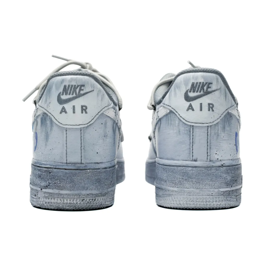 OOTD Gray Extra Lace Custom Air Force 1