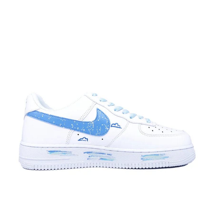 Blue Night Cloud Star Custom Air Force 1
