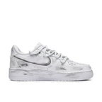 Extra Lace Gray White Custom Air Force 1