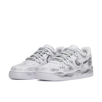 Extra Lace Gray White Custom Air Force 1