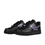 Graffiti Dark Blue Black Custom Air Force 1