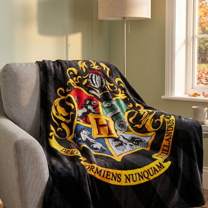 Harry Potter - Hogwarts Crest Fleece Blanket