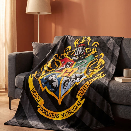 Harry Potter - Hogwarts Crest Fleece Blanket