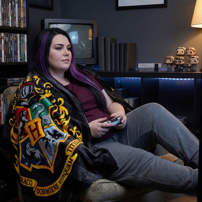 Harry Potter - Hogwarts Crest Fleece Blanket