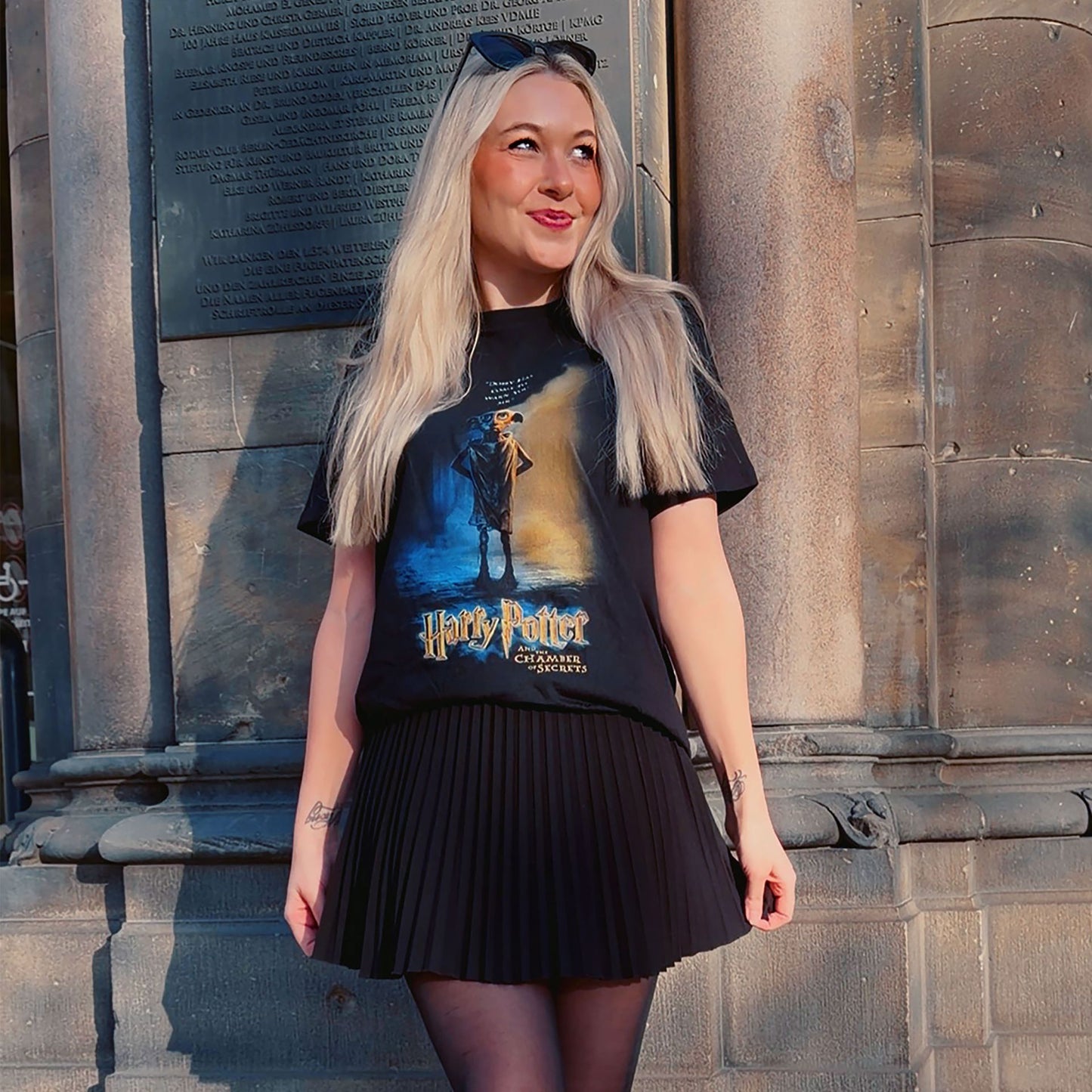 Harry Potter - Dobby Poster T-Shirt Black