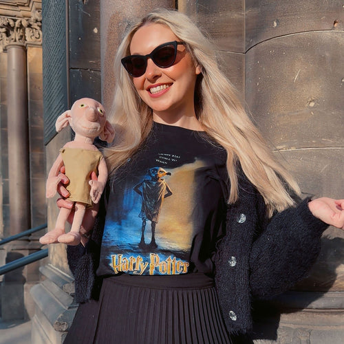 Harry Potter - Dobby Poster T-Shirt Black