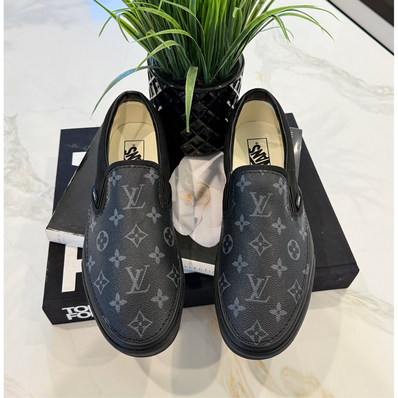 Hand Painted Custom Vans Slip On Sneakers