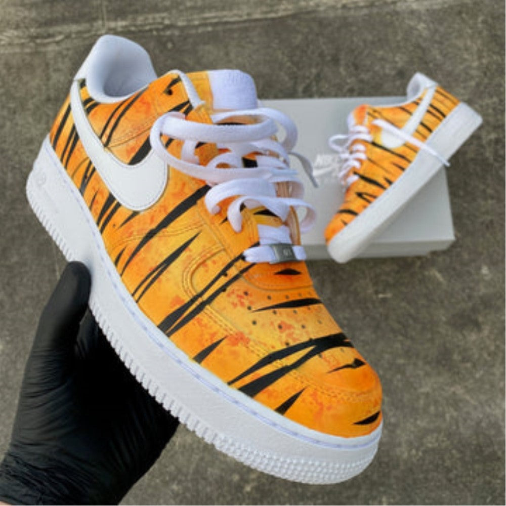 Tiger Stripes Custom Air Force 1