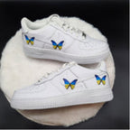 Ukraine Blue Yellow Butterfly Custom Air Force 1
