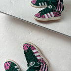 Campus Groovy Letters Graffiti Custom Adidas Samba