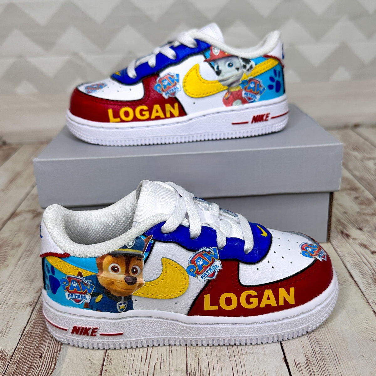 Paw Patrol kids Gift Custom Air Force 1