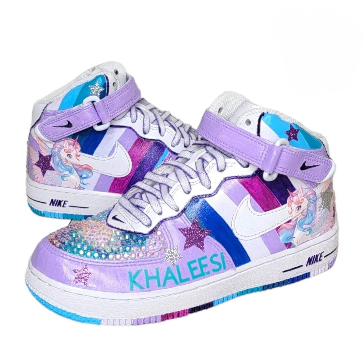 Purple Unicorn Custom Air Force 1