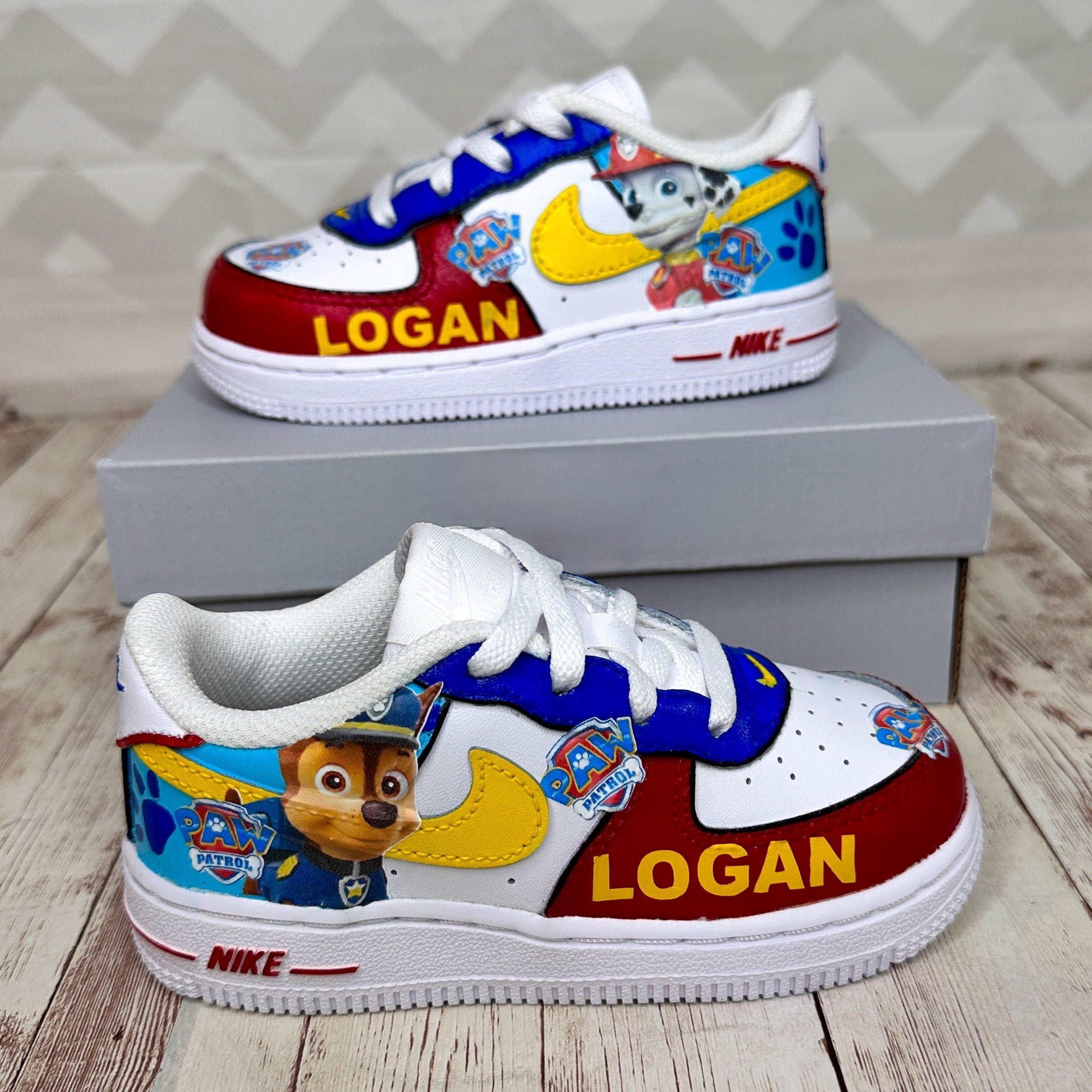 Paw Patrol Graffiti Custom Air Force 1