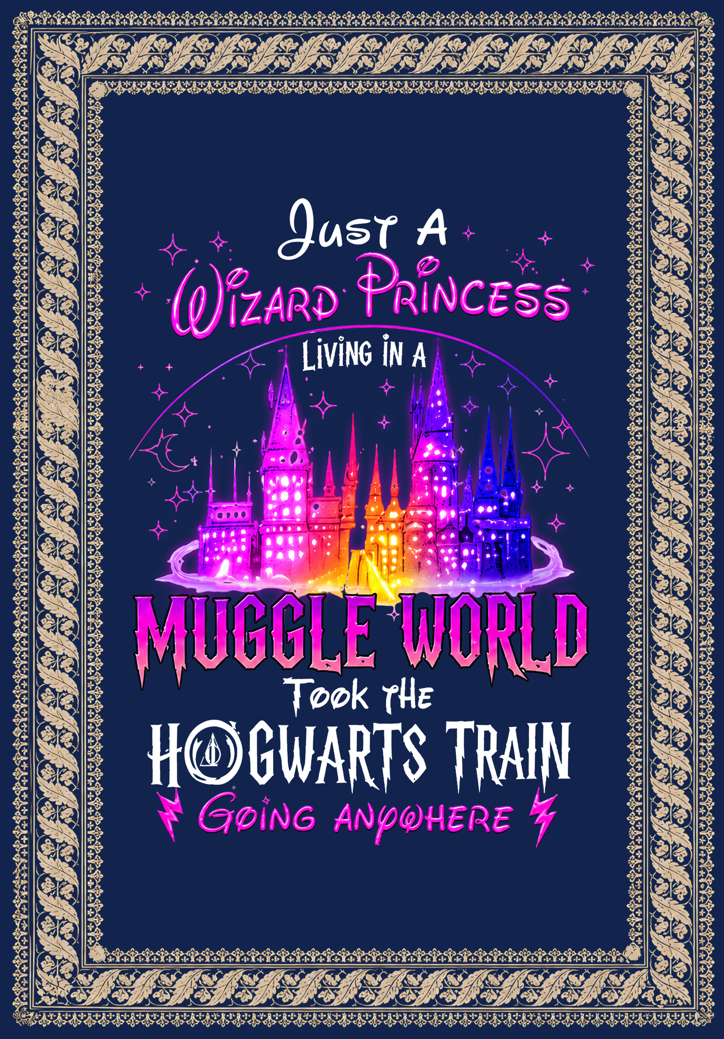 Hogwarts Houses Premium Sheepskin Blanket | Harry Potter x Disney - Wizard Princess