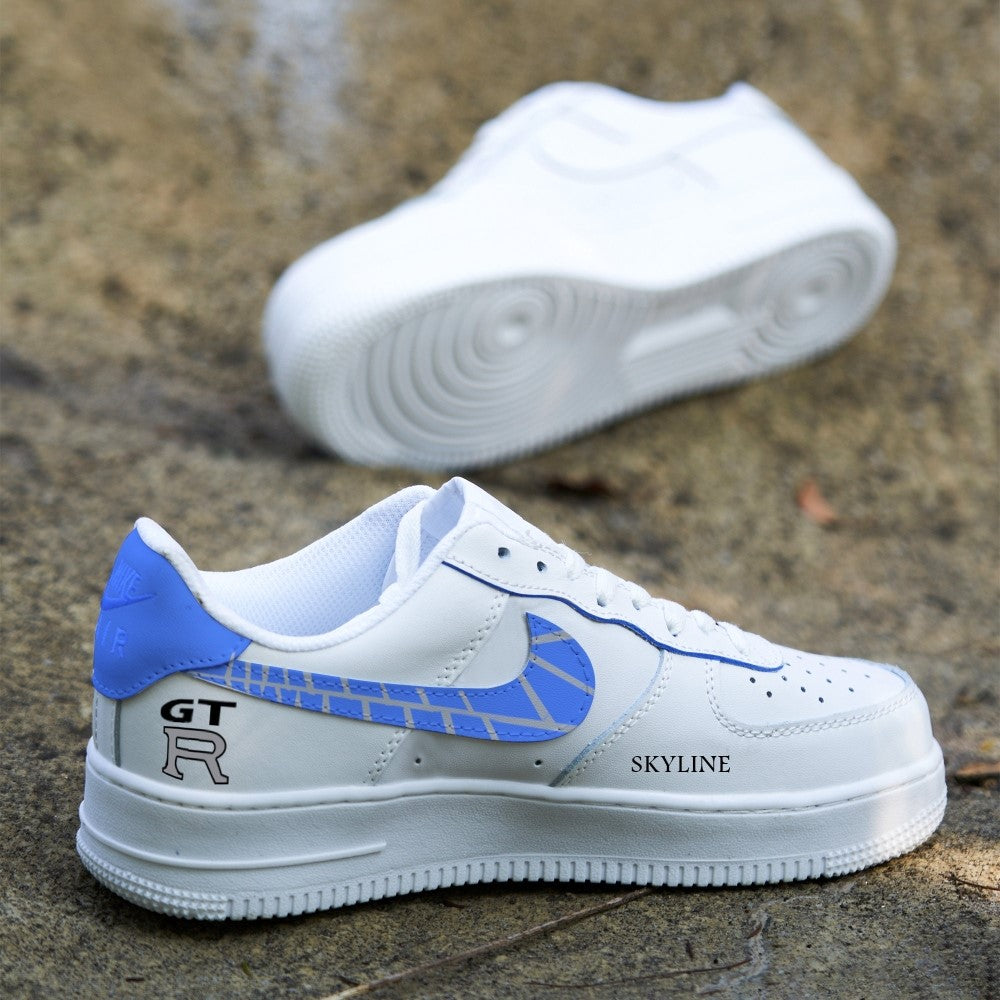 Blue Orange GTR Custom Air Force 1