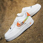 Blue Orange GTR Custom Air Force 1