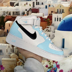 Blue Black Mid Custom Air Force 1