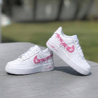 Playboy Bunny Drip Pink Custom Air Force 1