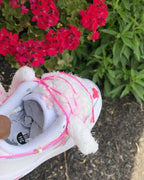 Custom Hand Painted Pink Butterfly Air Force 1 Sneakers