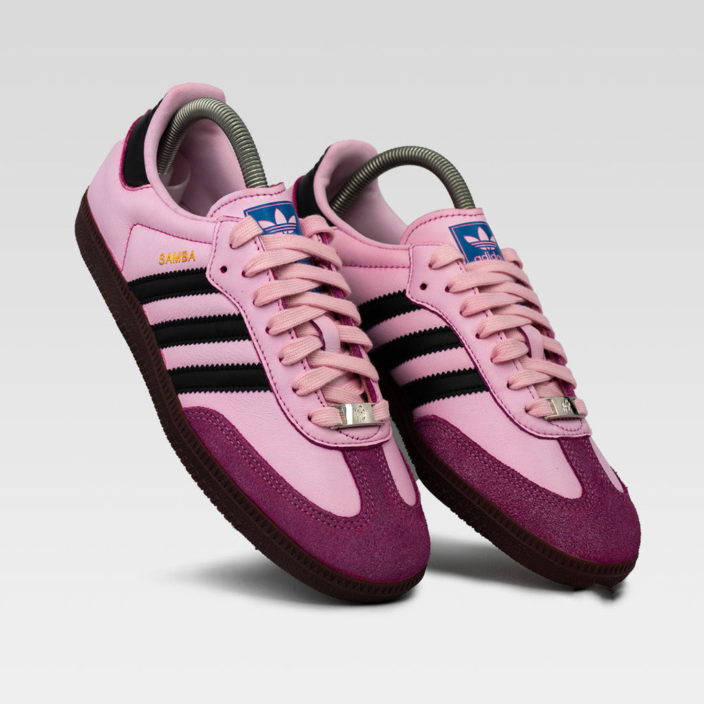 Cute Girl Pink Custom Adidas Samba