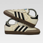 Same But Different Khaki Custom Adidas Samba