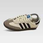 Same But Different Khaki Custom Adidas Samba