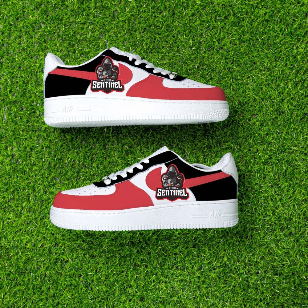 Knight In Red Armor Custom Air Force 1