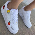 Among Us Red Yellow Custom Air Force 1