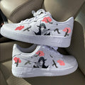 Anime Character Floral White Custom Air Force 1