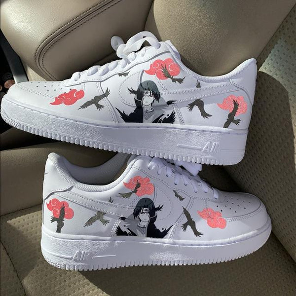 Anime Character Floral White Custom Air Force 1