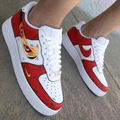 Anime Eye Red White Custom Air Force 1