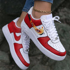 Anime Eye Red White Custom Air Force 1