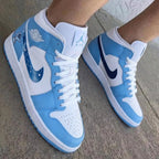 Astronaut Star Constellation Baby Blue Navy Blue Custom Air Jordan 1