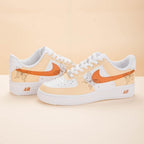 Khaki Butterfly Beige Custom Air Force 1