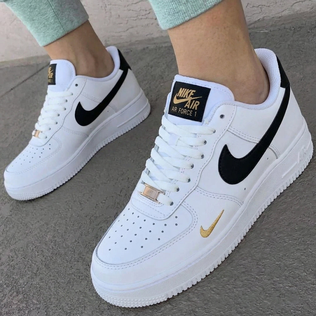 Black and Gold Custom Air Force 1