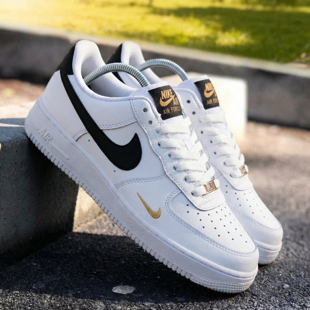 Black and Gold Custom Air Force 1
