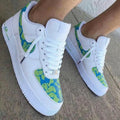 Blue Green Pattern Custom Air Force 1