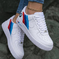 BMW Logo Red Blue Stripes Custom Air Force 1